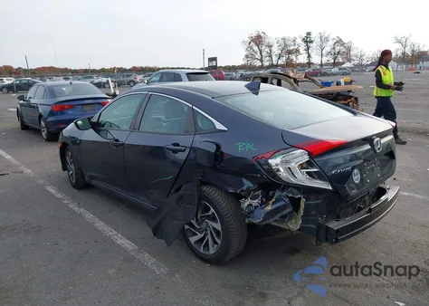2018 Honda Civic Ex из США, поврежденный, VIN 2HGFC2F77JH562252